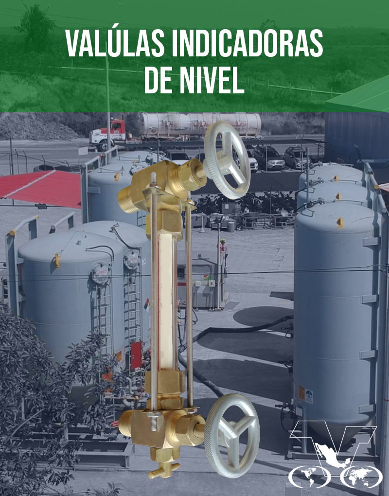 Válvulas Indicadoras de Nivel